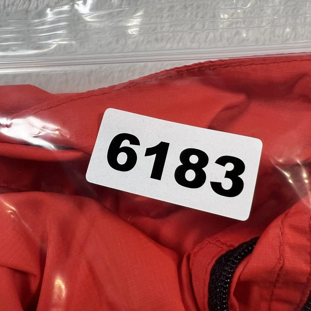 Sun Mountain Jacket Mens Large Red Mercedes-Benz Kapalua Golf Windbreaker